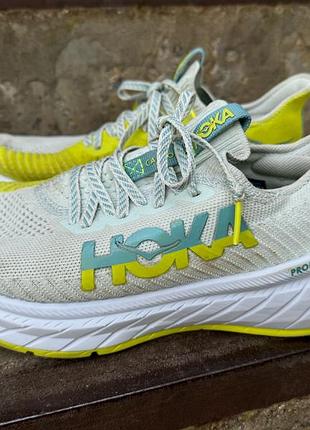 Бігові кросівки hoka carbon x 3, 38 розмір (устілка 23,5 см)