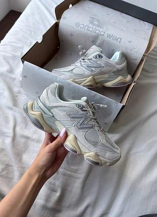 Кроссовки легкие удобные new balance 9060 grey pink