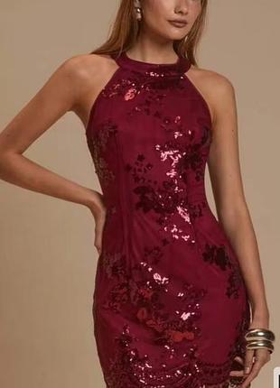 Вечерняя мини-платье glamine women's elegant party summer dress, размер l