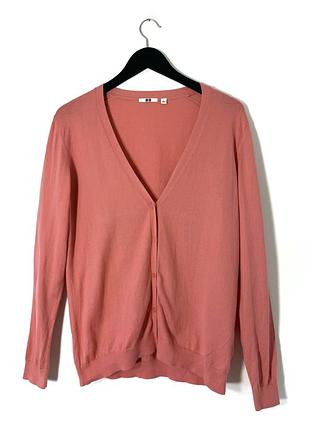 Бавовняний базовий кардиган uniqlo
