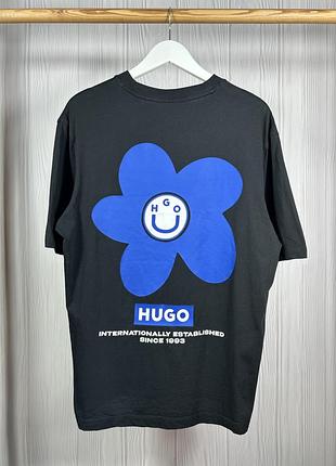 Hugo blue boss шикарна футболка з нових колекцій оригінал розмір м