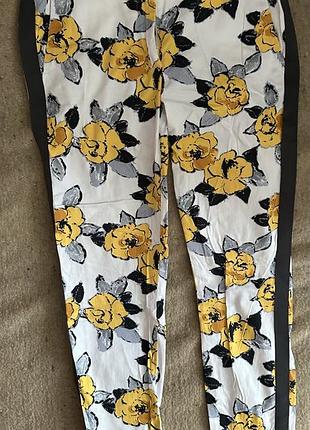 Брюки женские хлопок zara basic xs