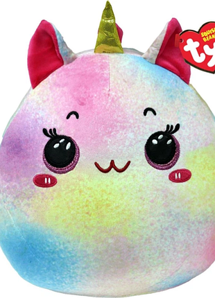 М'яка іграшка-подушка єдиноріг мейзі ty squishy beanies (оригінал), 22 см