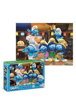 Пазл dodo the smurfs вечеринка смурфов