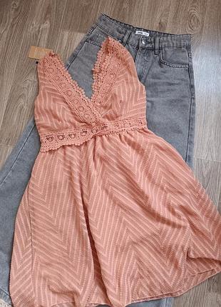 Нежное женское платье shein
