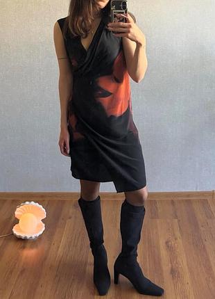 Сукня allsaints шовк італія
