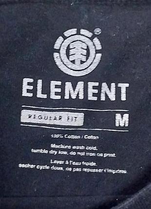 Лонгслив element чёрный 2