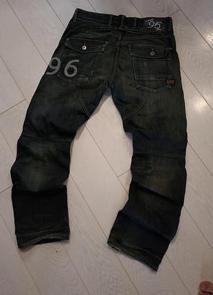 Оригінальні вінтажні джинси g-star raw g-star чоловічі базові джинси джинси байкерські широкі джинси