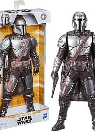 Игрушка фигурка мандалорец звездные войны hasbro star wars the mandalorian, 24 см