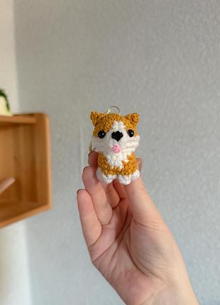 Іграшка брелок коргі