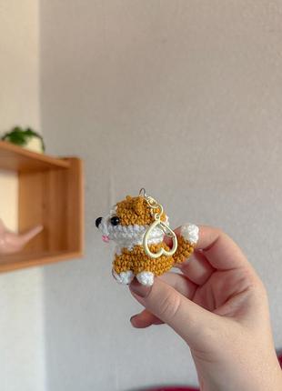 Іграшка брелок коргі 3