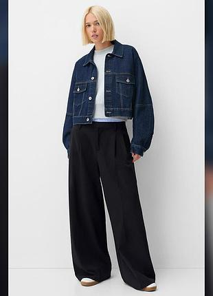 Брюки-палаццо bershka