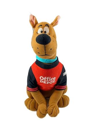 Коллекционная мягкая игрушка скуби-ду office depot sascar (scooby-doo), 35 см