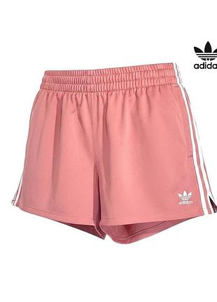 Оригинальные женские спортивные шорты adidas размер s розовые короткие адидас мини с а1
