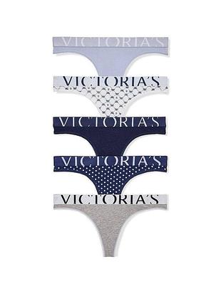 Набір трусиків з 5 шт стринги victoria’s secret оригінал
