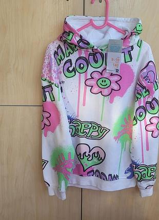 Худи на флисе primark на 9-10 лет