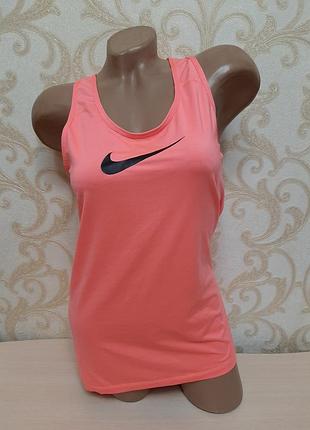 Яркая неоновая спортивная майка, майка для занятий спортом nike dri-fit