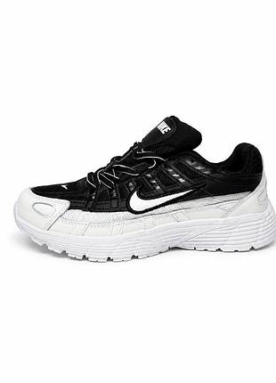 Nike p-6000 black / white