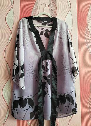 Шовкова кофта anna scholz 4 xl