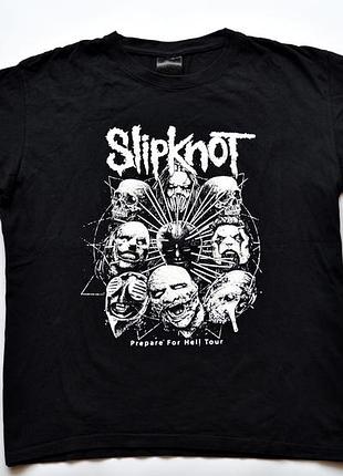 Футболка metal king slipknot black xl/xxl rock