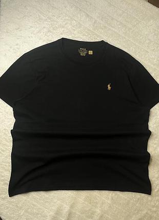 Оригінальна футболка polo ralph lauren l-xl custom slim fit streetwear ральф л-хл