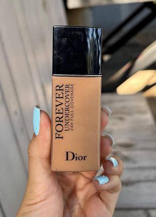 Тональна основа dior forever undercover 24h full coverage 😍