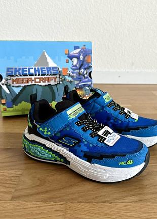 Дитячі кросівки майнкрафт skechers mega-craft 4k розмір 33