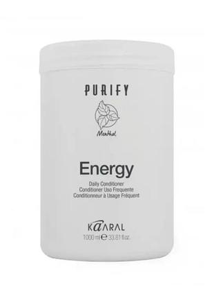 Кондиционер kaaral purify energy с экстрактом свежей мяты и ментола 1000 мл