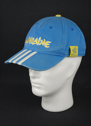 Кепка винтажная adidas uefa euro 201269aine бейсболка текстильная на ремешке регулируемая украинная оригинал nike puma reebok joma
