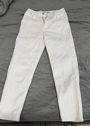 Білі джинси zara, розмір 38