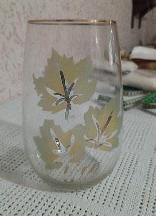 Скляна ваза. 18 см.