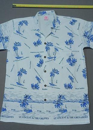 Плечи 47 см island expressions 
size  l гавайка   made in thailand 
100% cotton гудзики кокос