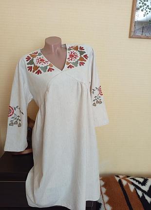 Платье с вышивкой zen ( Тунис)