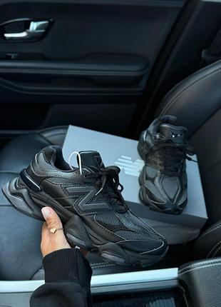 Кроссовки черные легкие удобные new balance 9060