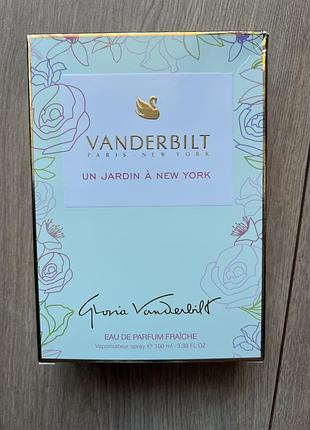 Жіноча парфумована вода туалетна вода gloria vanderbilt jardin à new york 100 мл