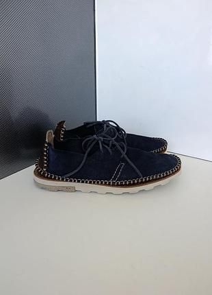 Мужские кожаные макассины clarks