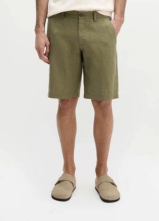 Fat face шорты мужские льняные barbour оригинал.