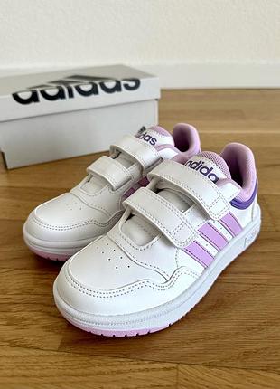 Дитячі кросівки для дівчинки adidas hoops 3.0 cf оригінал 29 розмір