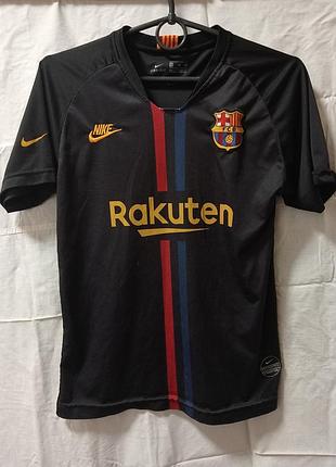 Футболка хлопковая dri-fit nike,синяя