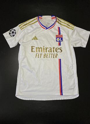 Футболка olympique lyonnaise adidas