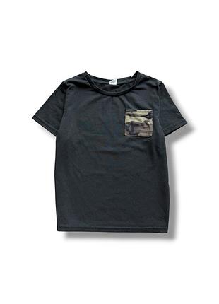 Футболка чорна shein