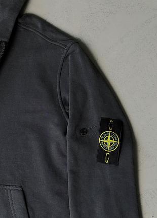 Stone island зип худи антрацит