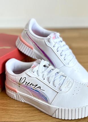 Кросівки puma carina 2.0 crystal wings оригінал з голографією 36 розмір