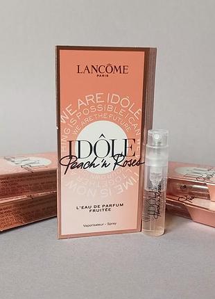 Lancôme idôle peach 'n roses пробник для женщин (оригинал)
