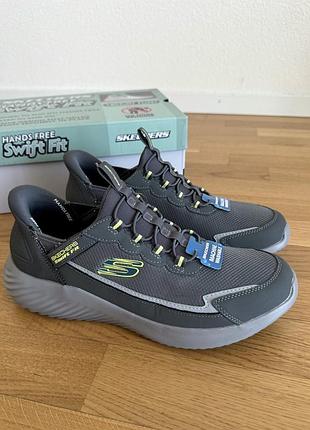 Чоловічі кросівки skechers hands free slip-ins: bounder swift 44 р