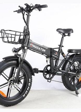 Электровелосипед maraton trigo black