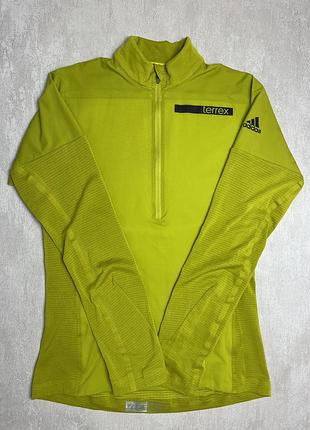 Чоловічий технологічний лонгслів / кофта adidas terrex
