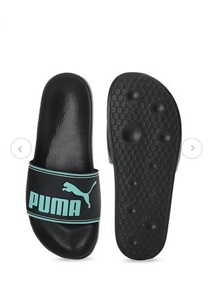 Чоловічі шльопанці puma 39р шльопанці на широку ногу підліткові шльопанці puma 40р шльопанці puma leadcat black casual
