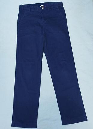 Темно-сині штани-чиноси h&amp;m 140-146р 8275 б