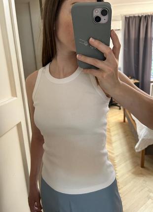 Майка mezha studio біла, 100% бавовна, s